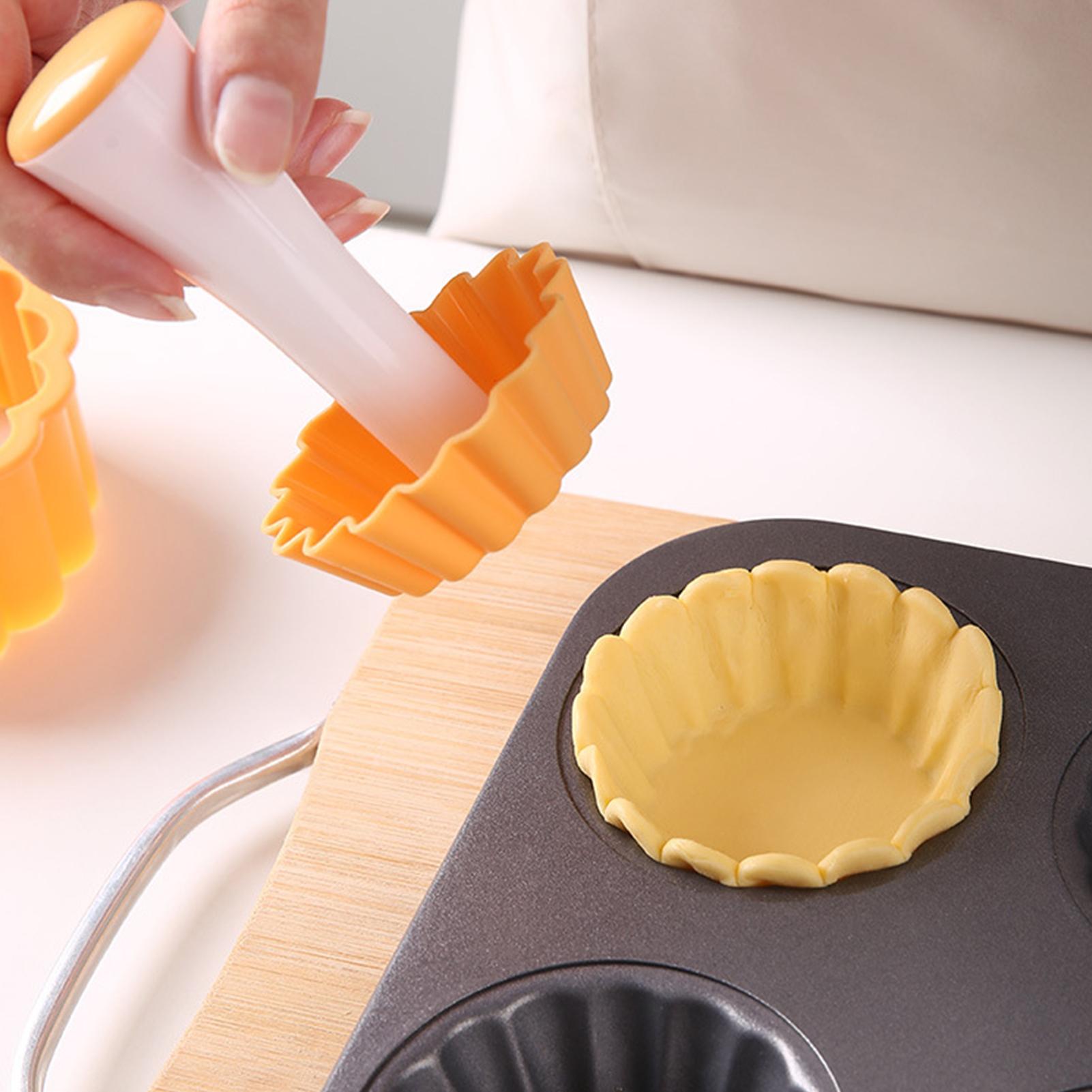 Kitchen Baking Pan Set - エッグタルト型 ノンスティックベーキングツール タルトレット＆マフィン用、食器洗い機対応 ケーキ型 家庭用キッチンペストリーベーキング用