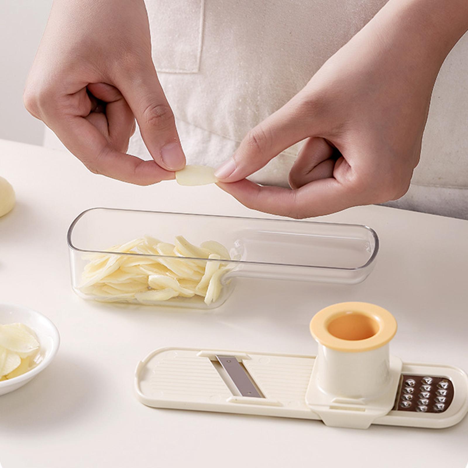 Kitchen Baking Containers - 生姜・ニンニク用グレーター（容器付き）、チョッパー、プレーナー、ニンニクスライサー、キッチンツール、手持ち式、わさび、ベーキング、果物、野菜用