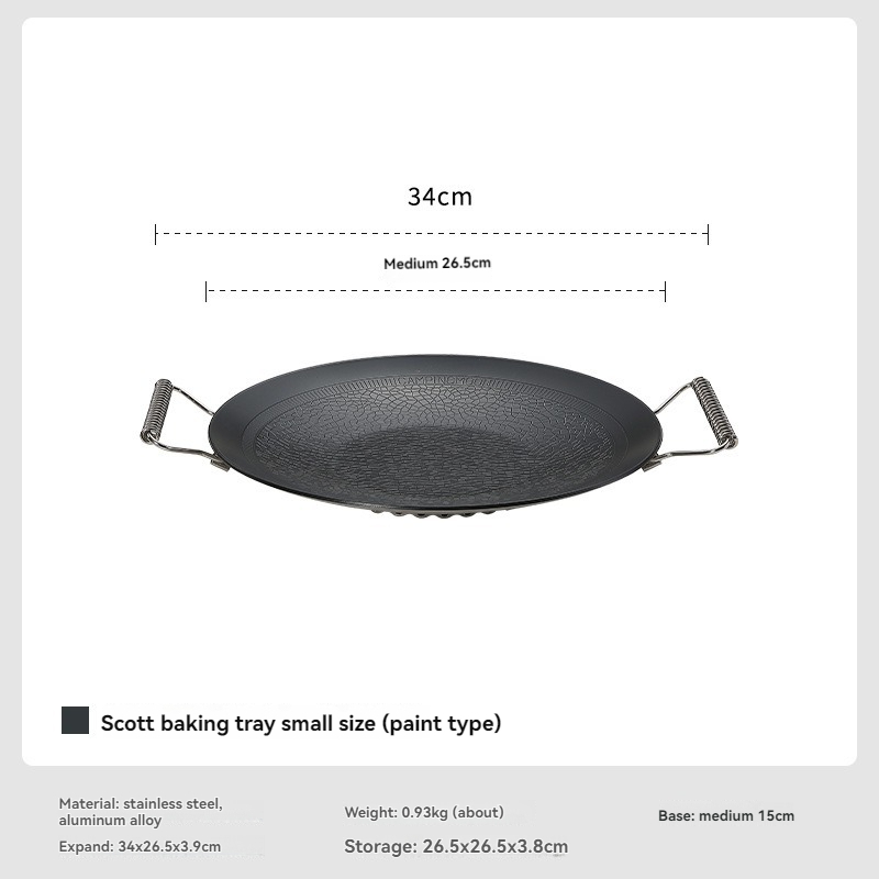 CAMPINGMOON GRW-27F 三層鋼製ノンスティッ - Kitchen Baking Pan Set のレビューと価格