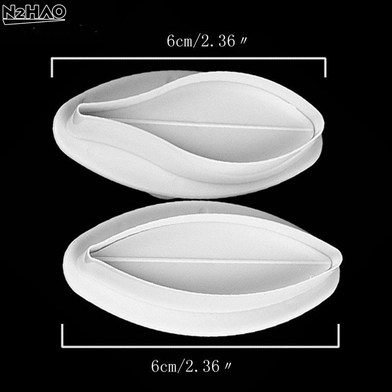 2個入りユリの花型ビスケット型 耐久性のあるプラスチック製D - Baking Kitchen At Home のレビューと価格