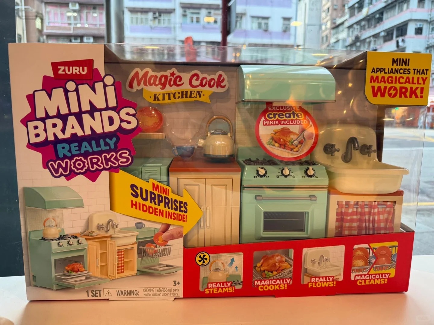 ズル ミニブランド マジッククックキッチンセット サプライズ - Miniature Baking Kitchen のレビューと価格