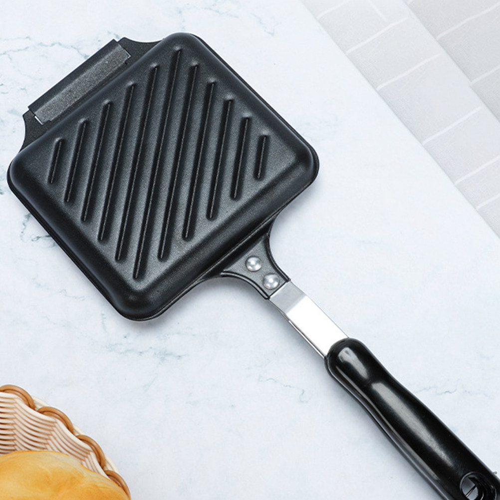 ノンスティックキッチンサンドイッチメーカー朝食マシン滑らかな - Kitchen Baking Pan のレビューと価格