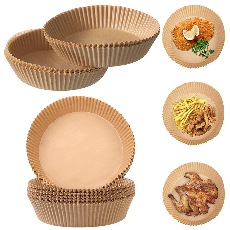 50/100枚入り エアフライヤー用紙皿 ランダムカラー オ - Kitchen Baking Set のレビューと価格