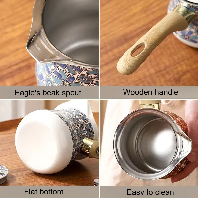 550ml プロ仕様のトルコ式コーヒーポットセット、保温ベー - Kitchen Baking Pan Set のレビューと価格