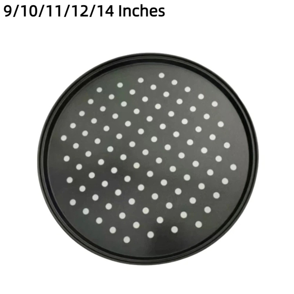 カーボンスチール製穴あきピザパンセット ノンスティック多目的 - Kitchen Baking Pan Set のレビューと価格