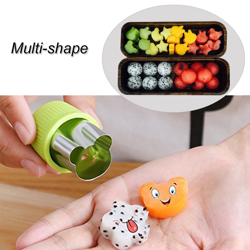 1セットマルチスタイル野菜クッキーカッター金型ポータブル調理 - Cookie Cutter Set のレビューと価格